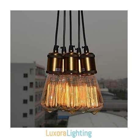 Designer Touch Decorative Country Electroplated Metal Flush Mount