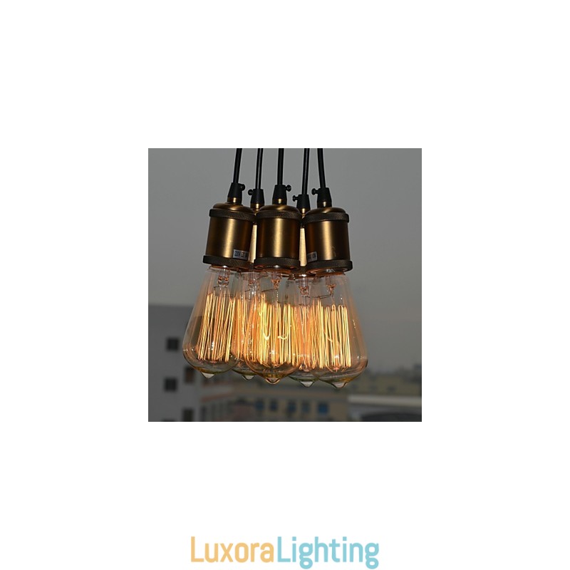 Designer Touch Decorative Country Electroplated Metal Flush Mount