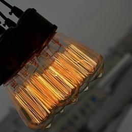 Designer Touch Decorative Country Electroplated Metal Flush Mount