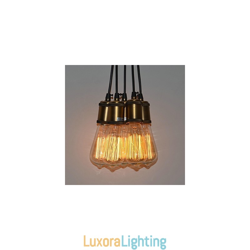 Designer Touch Decorative Country Electroplated Metal Flush Mount