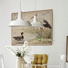 Designer Touch Decorative Loft Style Restoring Ancient Ways Art Studio Industrial Single Head Pendant Lamp