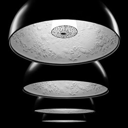 Designer Touch Decorative Modern Contemporary Bowl Mini Style Painting Pendant Light