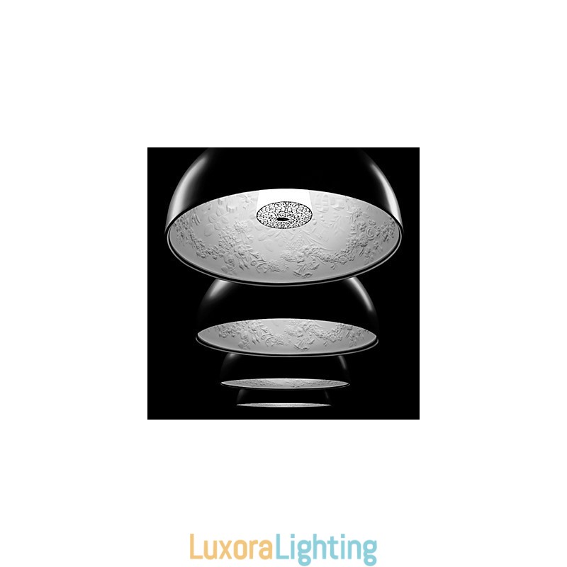 Designer Touch Decorative Modern Contemporary Bowl Mini Style Painting Pendant Light