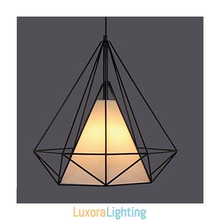 Designer Touch Decorative Originality Retro 1 Light Pyramid Light