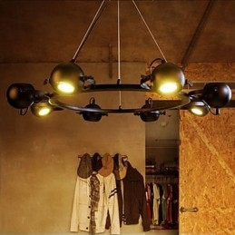 Designer Touch Decorative Vintage Chandelier Iron Creative Industrial Wind Chandelier