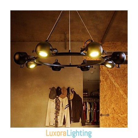 Designer Touch Decorative Vintage Chandelier Iron Creative Industrial Wind Chandelier