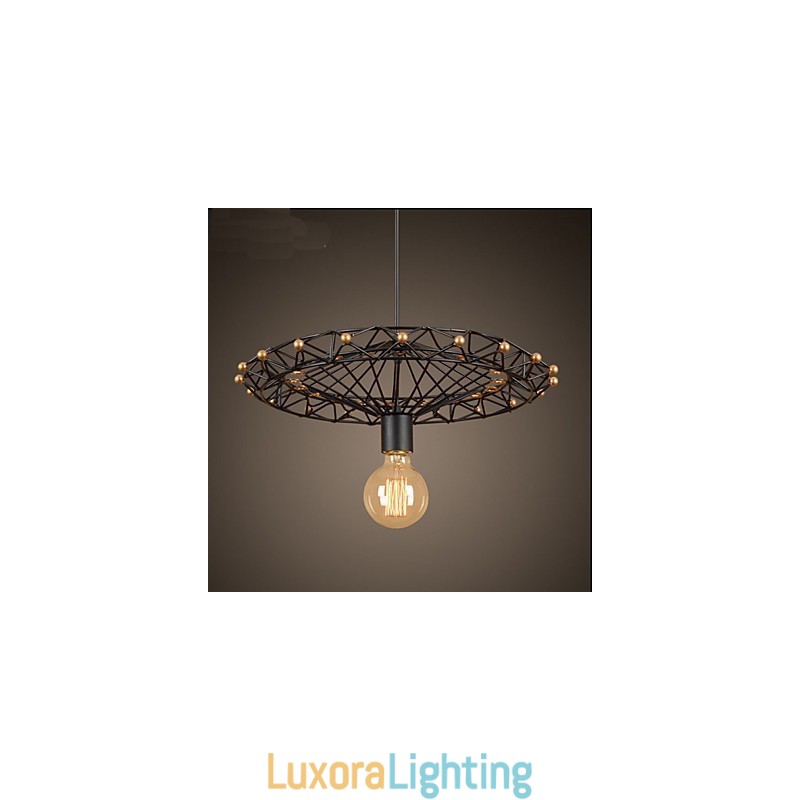 Designer Touch Decorative American Country Iron Industry Ferris Wheel Chandelier