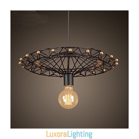 Designer Touch Decorative American Country Iron Industry Ferris Wheel Chandelier