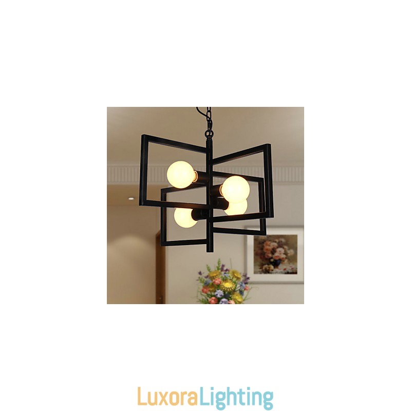 Designer Touch Decorative Vintage Country Painting Metal Pendant Light Garage