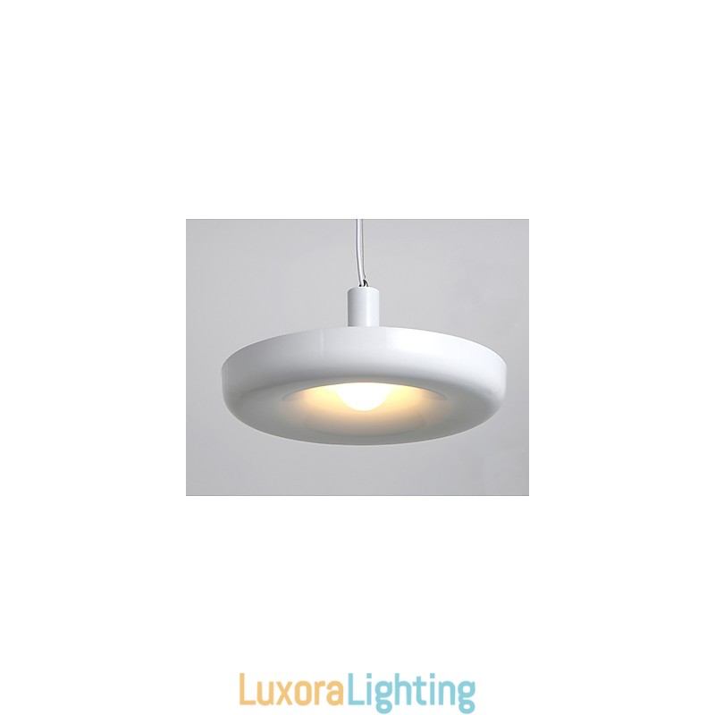 Designer Touch Decorative Pure White Modern Contemporary Design Pendant Light Family