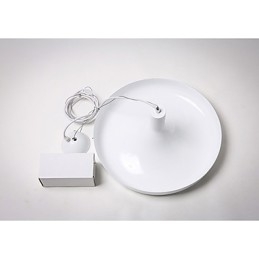 Designer Touch Decorative Pure White Modern Contemporary Design Pendant Light Family