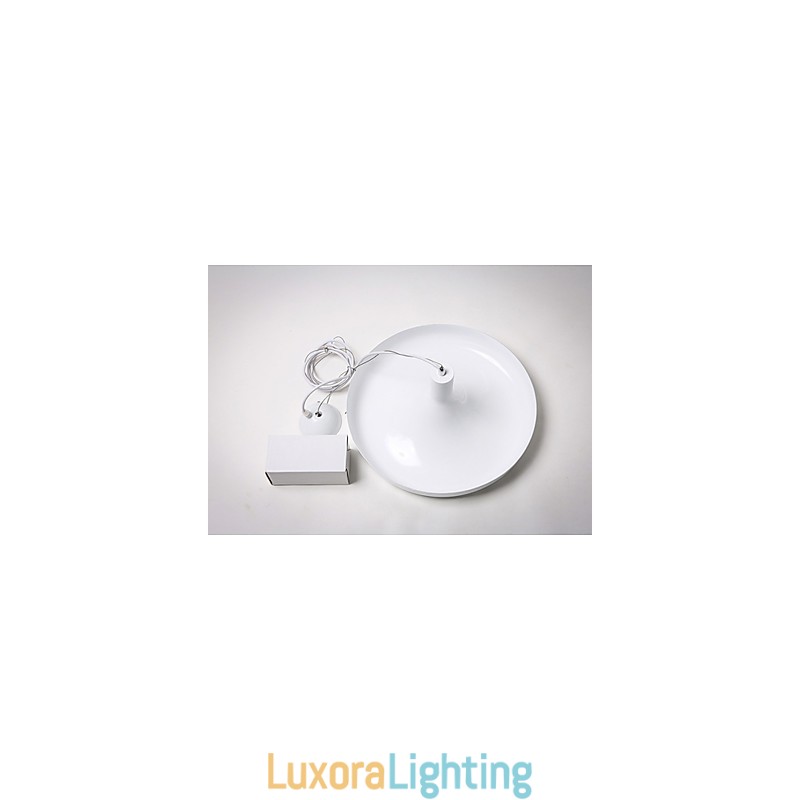 Designer Touch Decorative Pure White Modern Contemporary Design Pendant Light Family