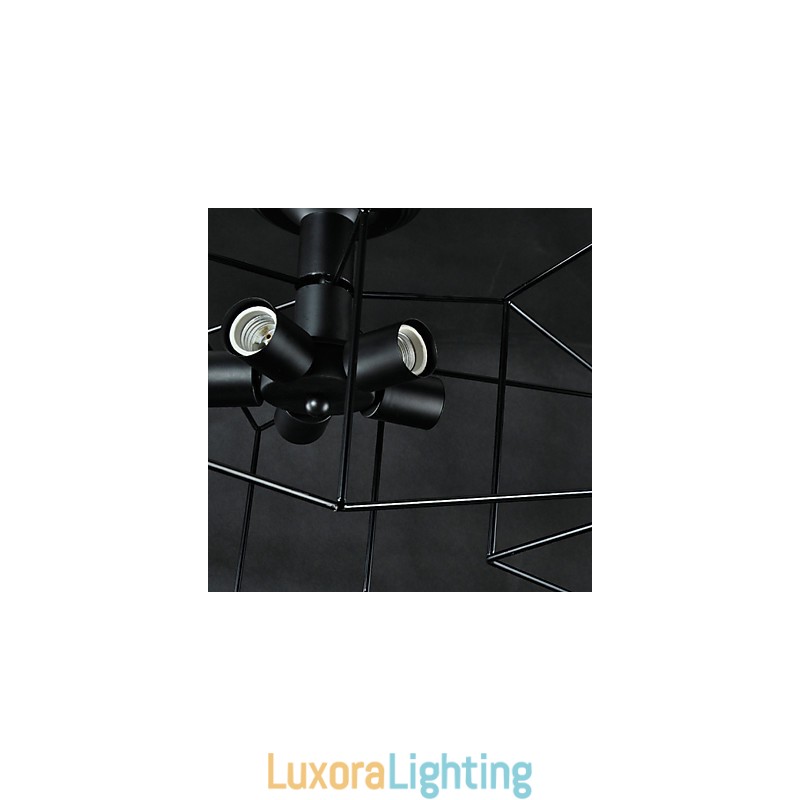 Designer Touch Decorative 3W Vintage Country Painting Metal Pendant Light Garage