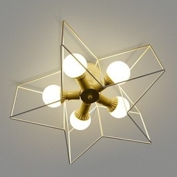 Designer Touch Decorative 3W Vintage Country Painting Metal Pendant Light Garage