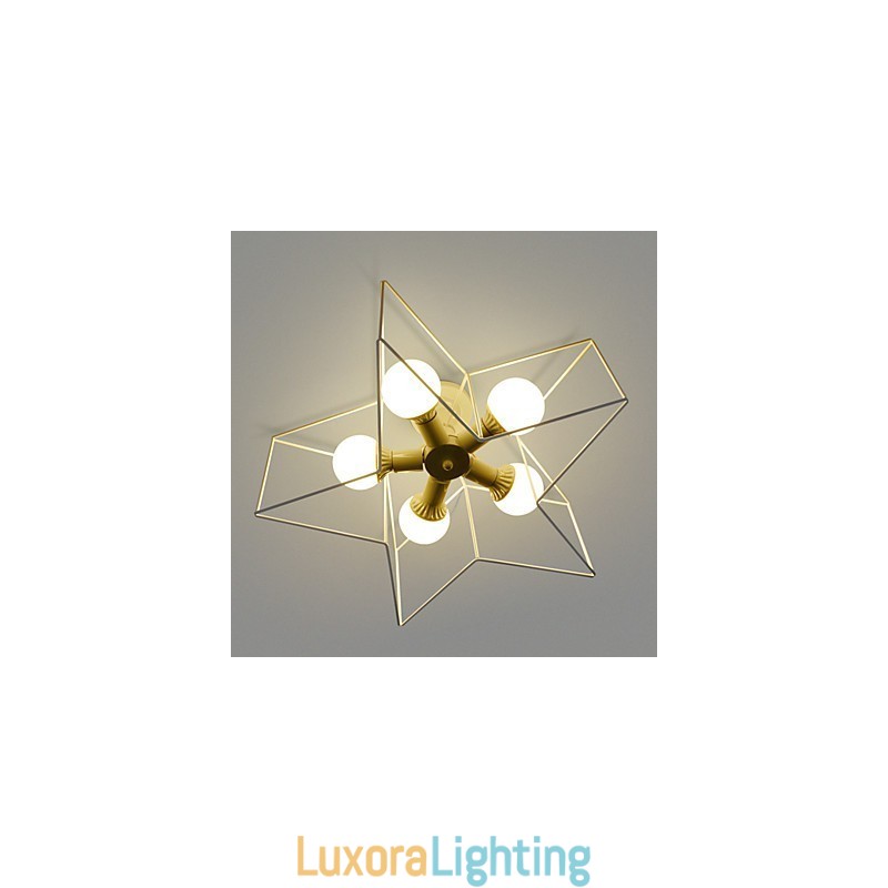 Designer Touch Decorative 3W Vintage Country Painting Metal Pendant Light Garage