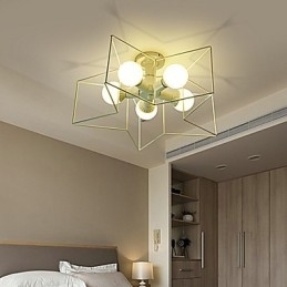 Designer Touch Decorative 3W Vintage Country Painting Metal Pendant Light Garage