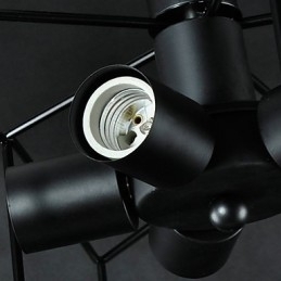 Designer Touch Decorative 3W Vintage Country Painting Metal Pendant Light Garage