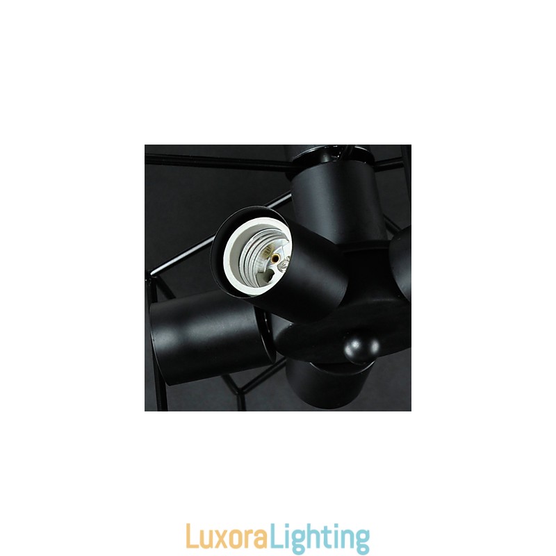 Designer Touch Decorative 3W Vintage Country Painting Metal Pendant Light Garage