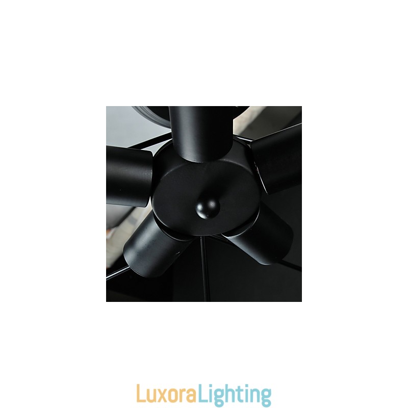 Designer Touch Decorative 3W Vintage Country Painting Metal Pendant Light Garage