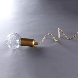 Designer Touch Decorative Modern Contemporary Vintage Mini Style Gold Metal Pendant Light