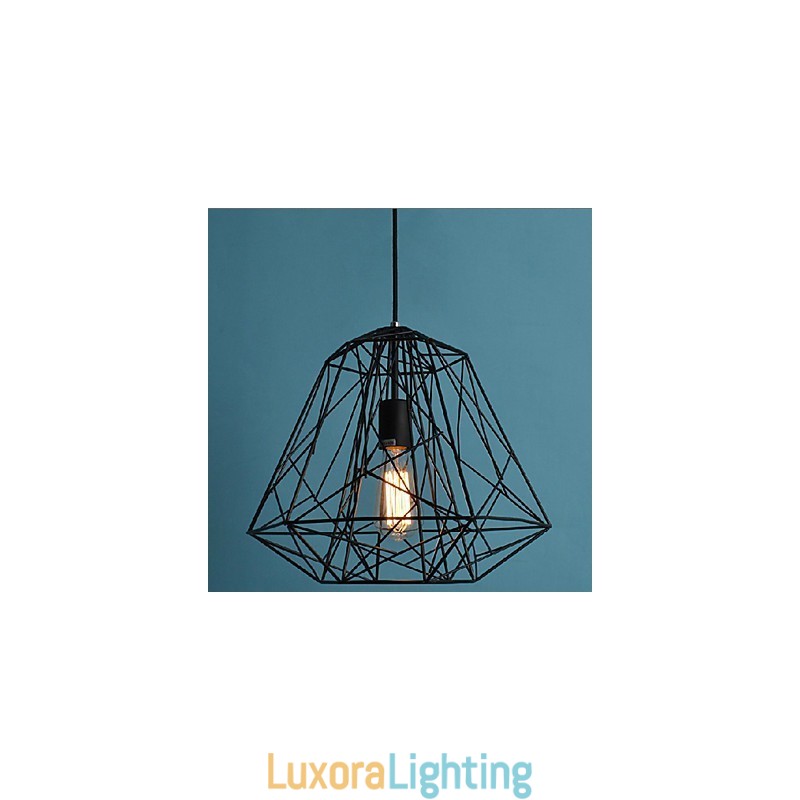 Designer Touch Decorative Vintage Retro Painting Metal Pendant Light Garage