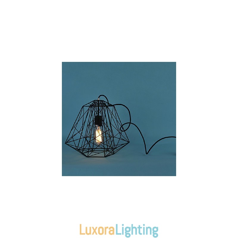 Designer Touch Decorative Vintage Retro Painting Metal Pendant Light Garage