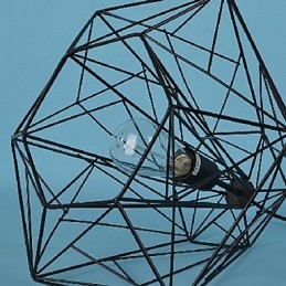 Designer Touch Decorative Vintage Retro Painting Metal Pendant Light Garage