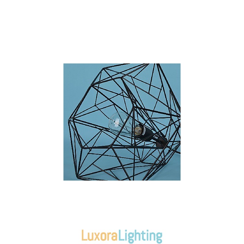 Designer Touch Decorative Vintage Retro Painting Metal Pendant Light Garage