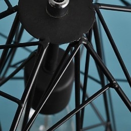 Designer Touch Decorative Vintage Retro Painting Metal Pendant Light Garage