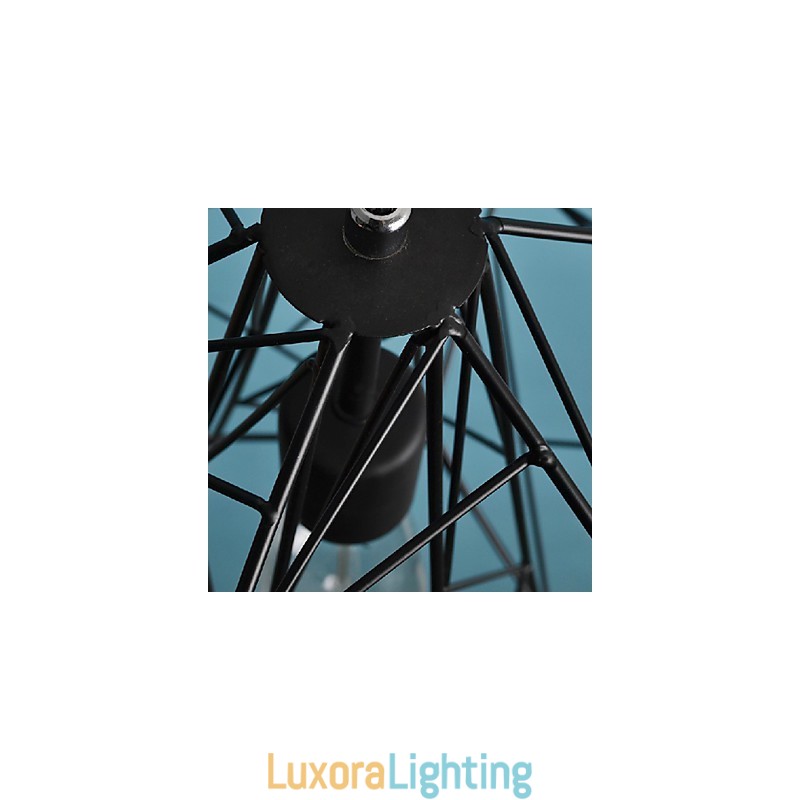 Designer Touch Decorative Vintage Retro Painting Metal Pendant Light Garage