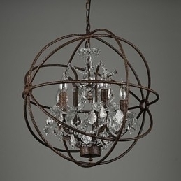 Designer Touch Decorative Chandelier Crystal Traditional Classic Metal