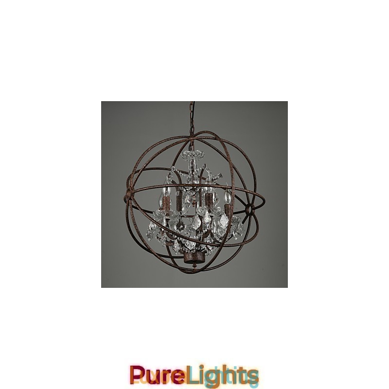 Designer Touch Decorative Chandelier Crystal Traditional Classic Metal