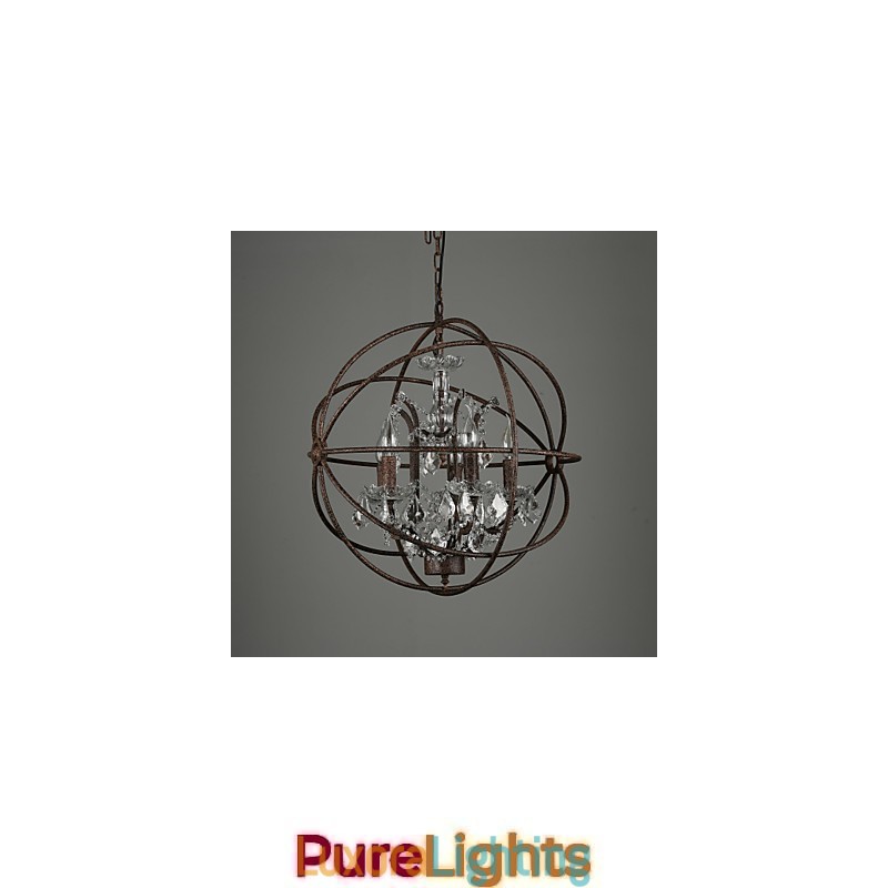 Designer Touch Decorative Chandelier Crystal Traditional Classic Metal