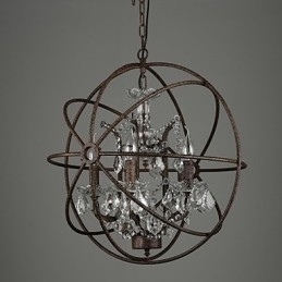 Designer Touch Decorative Chandelier Crystal Traditional Classic Metal