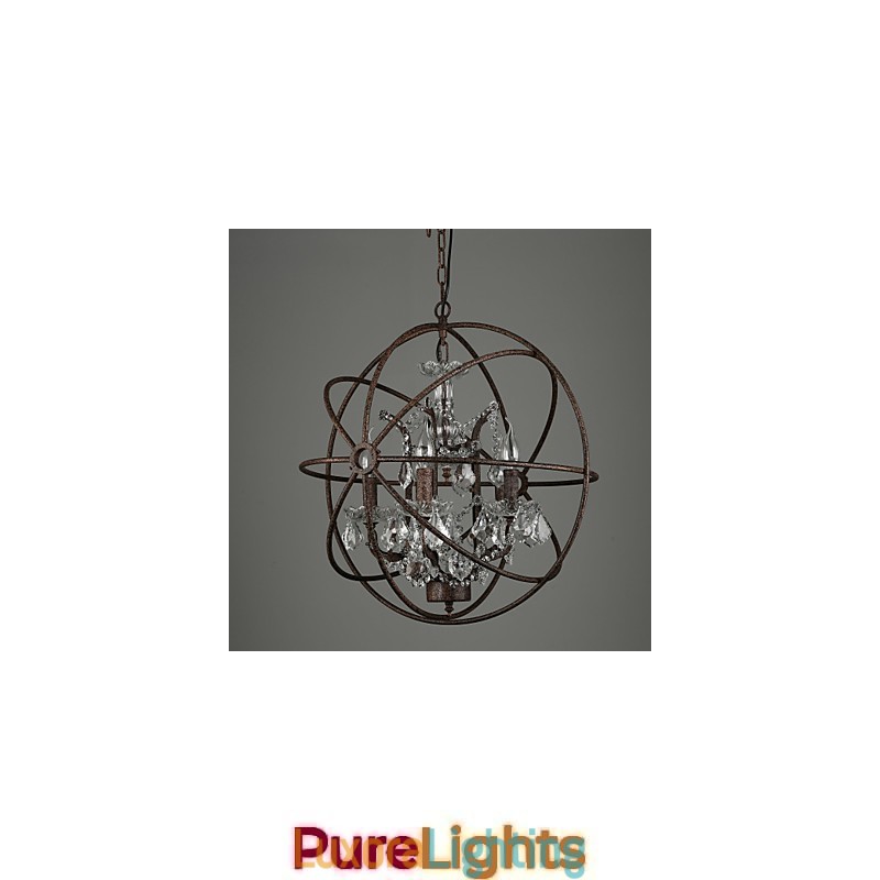 Designer Touch Decorative Chandelier Crystal Traditional Classic Metal