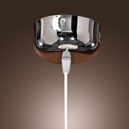 Designer Touch Decorative Modern Contemporary Globe Mini Style Chrome Pendant Light