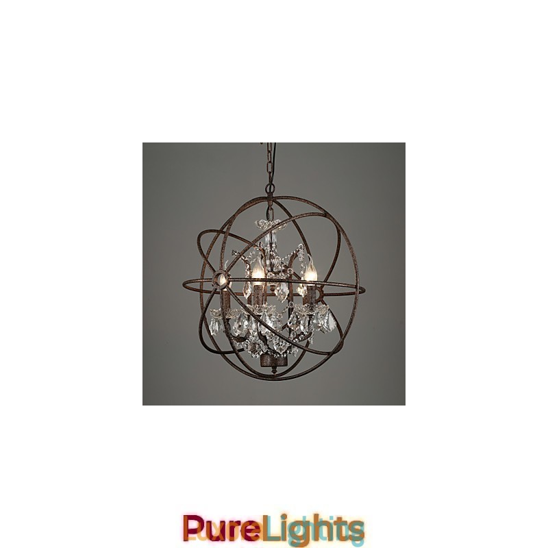 Designer Touch Decorative Chandelier Crystal Traditional Classic Metal