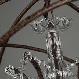 Designer Touch Decorative Chandelier Crystal Traditional Classic Metal