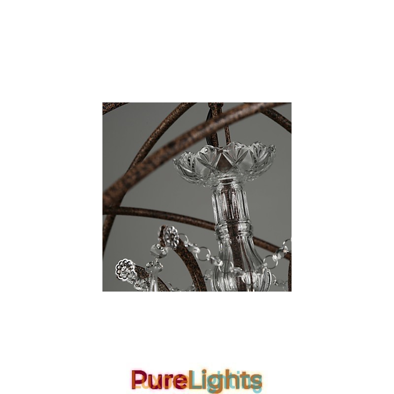 Designer Touch Decorative Chandelier Crystal Traditional Classic Metal