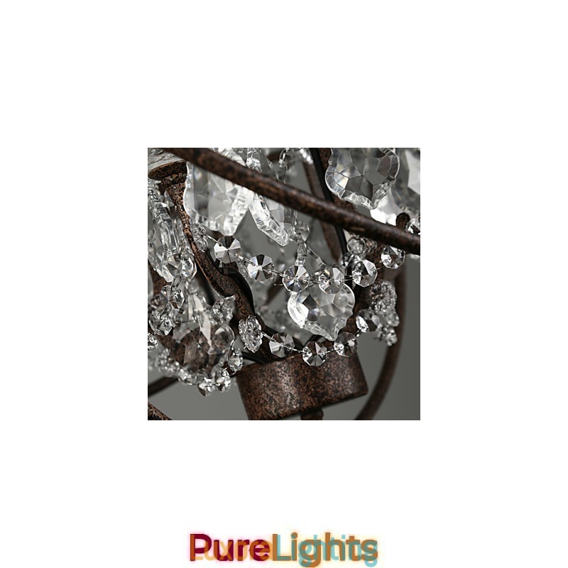 Designer Touch Decorative Chandelier Crystal Traditional Classic Metal