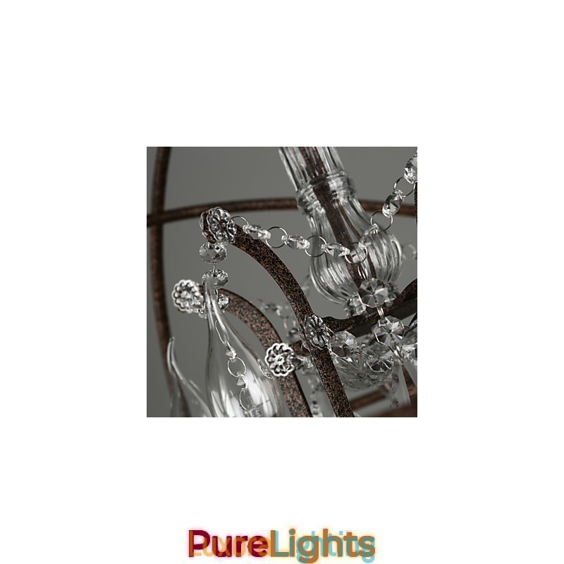 Designer Touch Decorative Chandelier Crystal Traditional Classic Metal