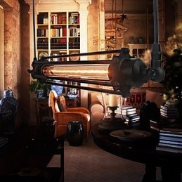 Designer Touch Decorative Loft Retro Chandelier Pendant Light Classic Vintage Lamp Country Metal Light