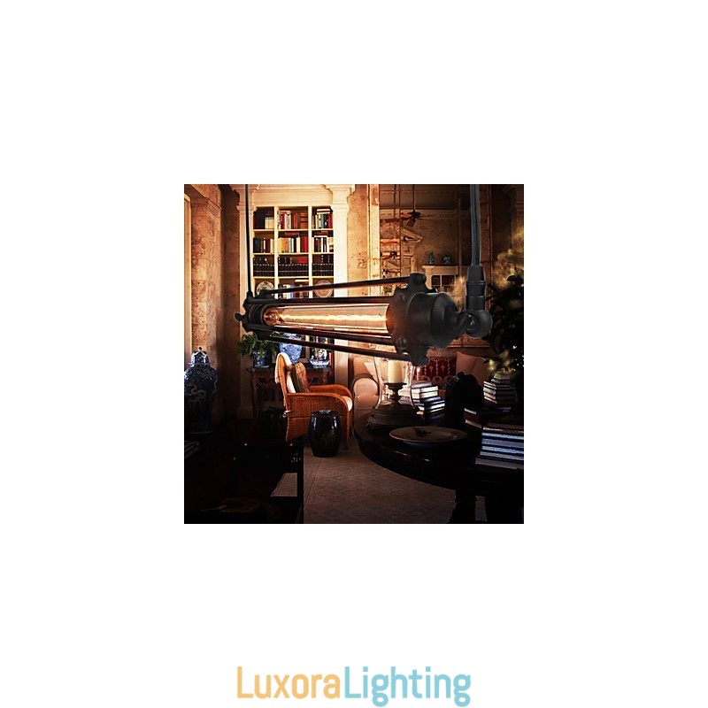 Designer Touch Decorative Loft Retro Chandelier Pendant Light Classic Vintage Lamp Country Metal Light