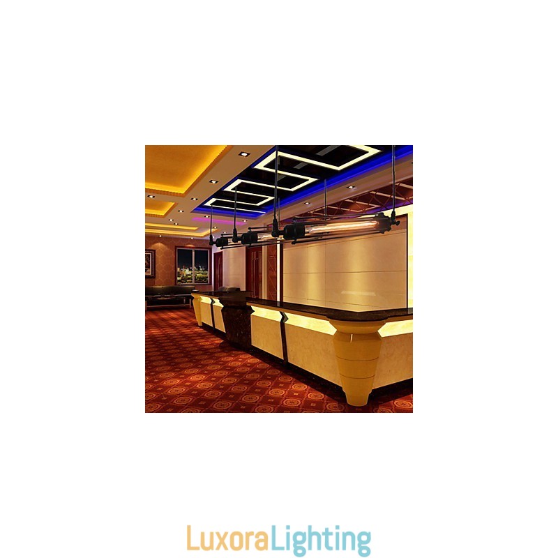 Designer Touch Decorative Loft Retro Chandelier Pendant Light Classic Vintage Lamp Country Metal Light