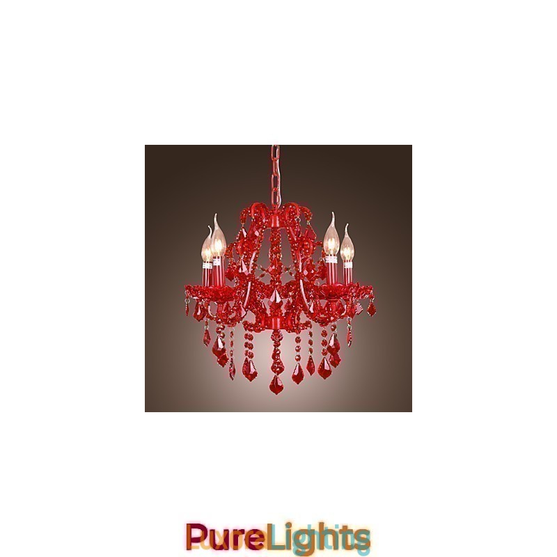 Designer Touch Decorative Modern Contemporary Crystal Chrome Metal Chandelier