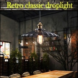 Designer Touch Decorative Retro Classic European Style Pendant Light Metal Art Droplight