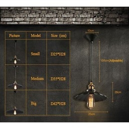 Designer Touch Decorative Retro Classic European Style Pendant Light Metal Art Droplight