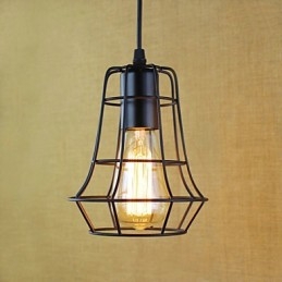 Designer Touch Decorative Pendant Lights Traditional Classic Vintage Retro Country Garage Metal