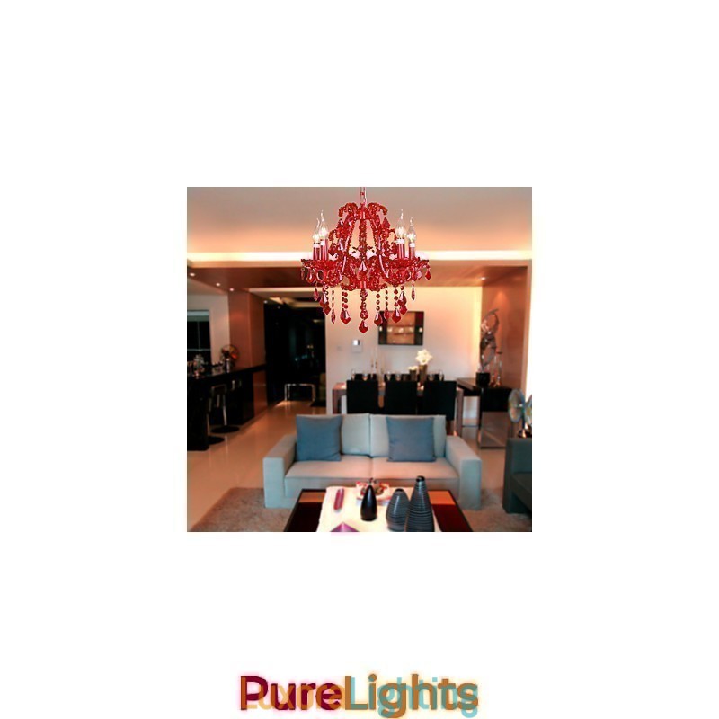 Designer Touch Decorative Modern Contemporary Crystal Chrome Metal Chandelier
