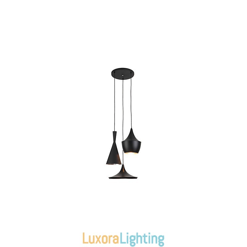 Designer Touch Decorative Mini Style Painting Metal Pendant Light